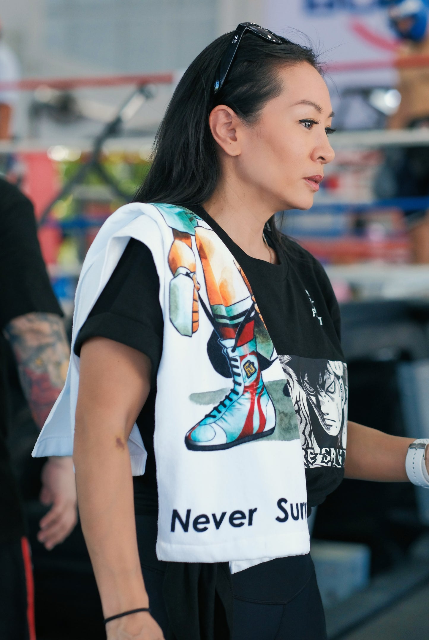 Hajime no Ippo × FUEGO Face Towel Ippo Makunouchi Ver. 【Pre-order item: Scheduled to ship on January 9】