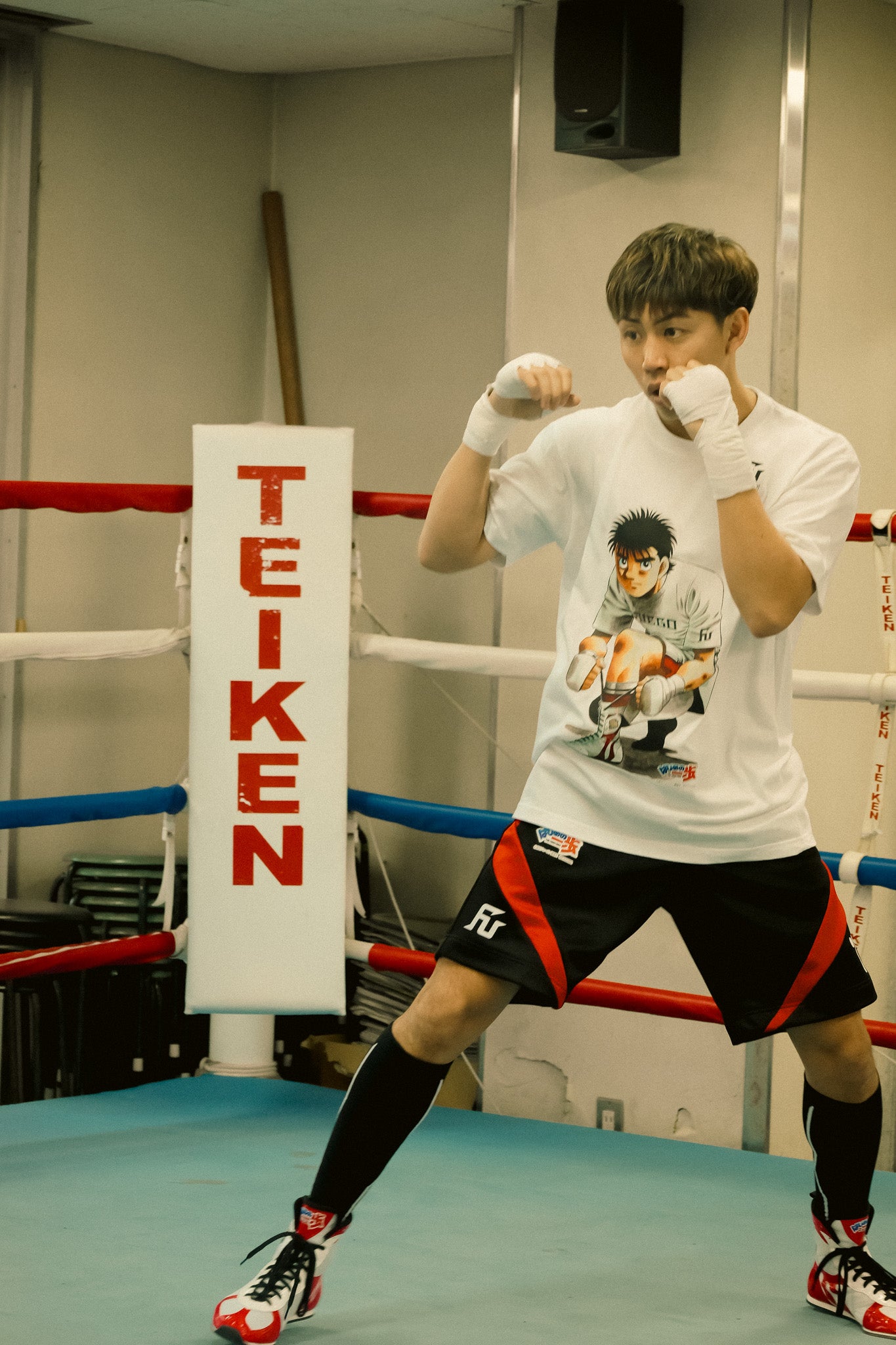はじめの一歩×FUEGO 幕之内一歩Ver. ドライテック ハーフパンツ