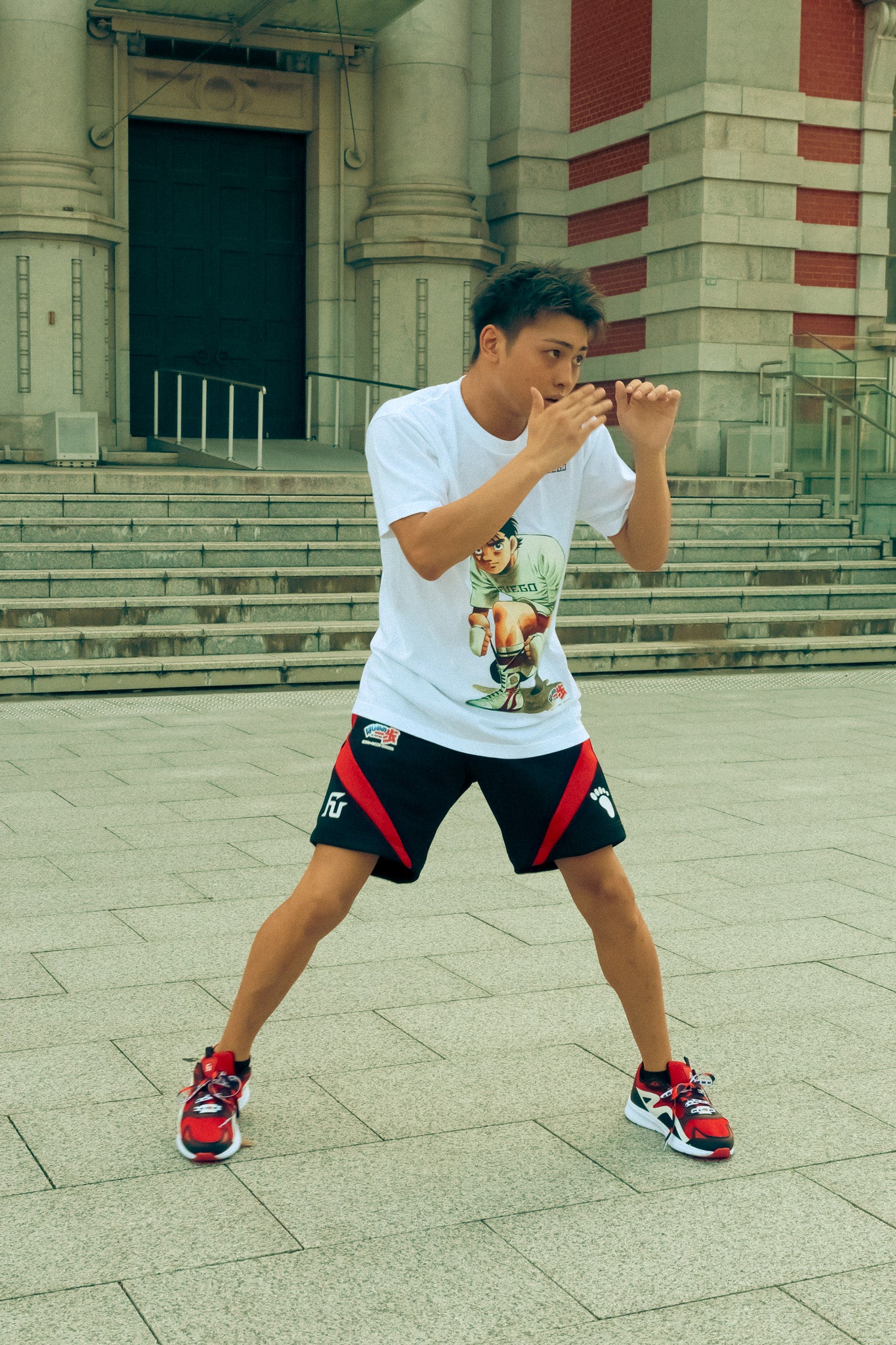 第一神拳×FUEGO 幕之内一歩版 训练鞋