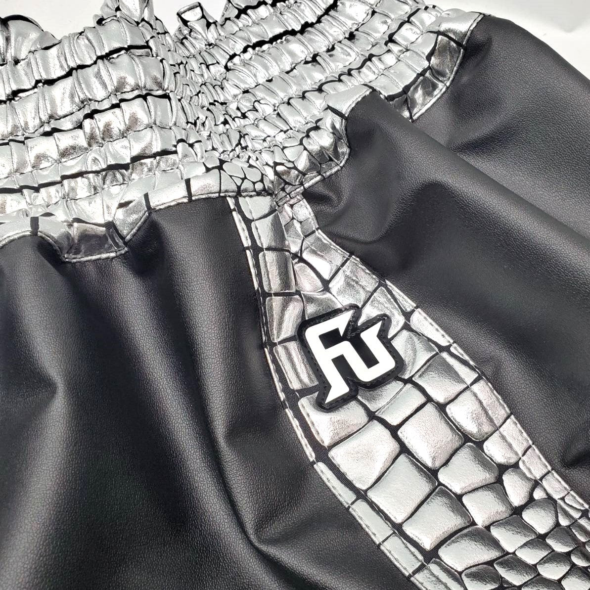 クロコダイルライン MODEL ボクシングショーツ [Black✕Silver