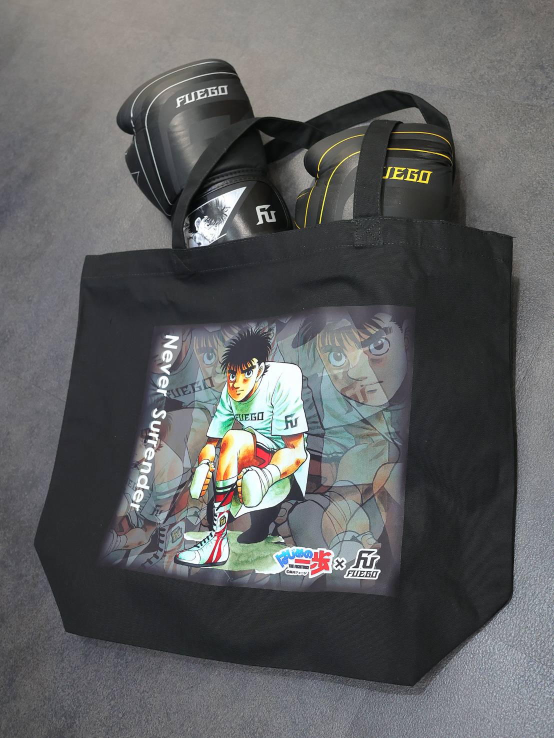 はじめの一歩×FUEGO トートバッグ 幕之内一歩ver.【予約商品：発送予定日：1月9日】