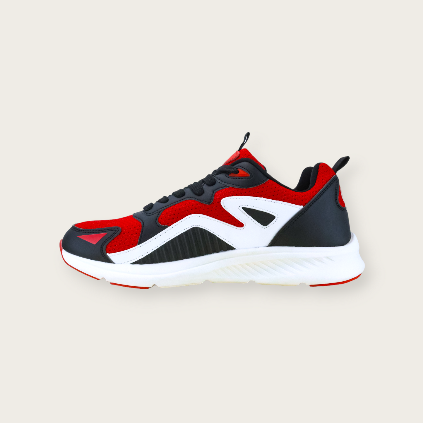 SUPER RAPIDO MODEL Training Shoes [Red ✕ White ✕ Black]