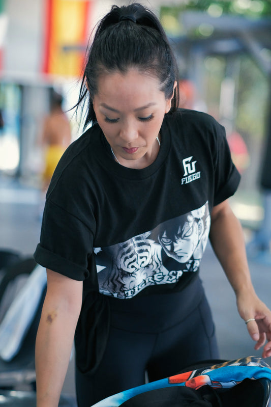 Hajime no Ippo × FUEGO
Takeshi Sendo Ver.
5.6 oz Heavyweight T-Shirt
【Pre-order item: Scheduled to ship on January 9】