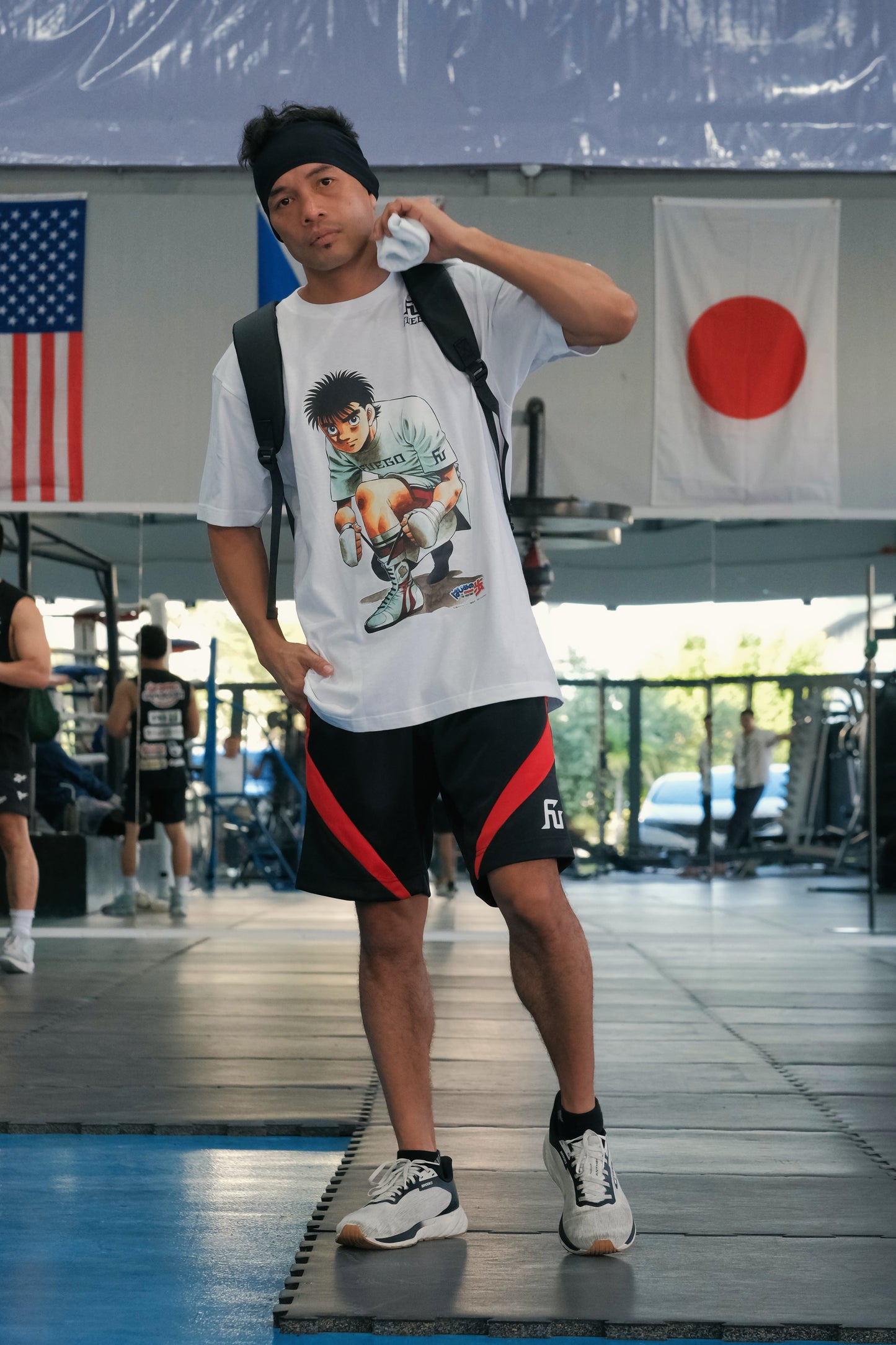 はじめの一歩×FUEGO 幕之内一歩Ver. 5.6オンス ヘビーウェイトＴシャツ