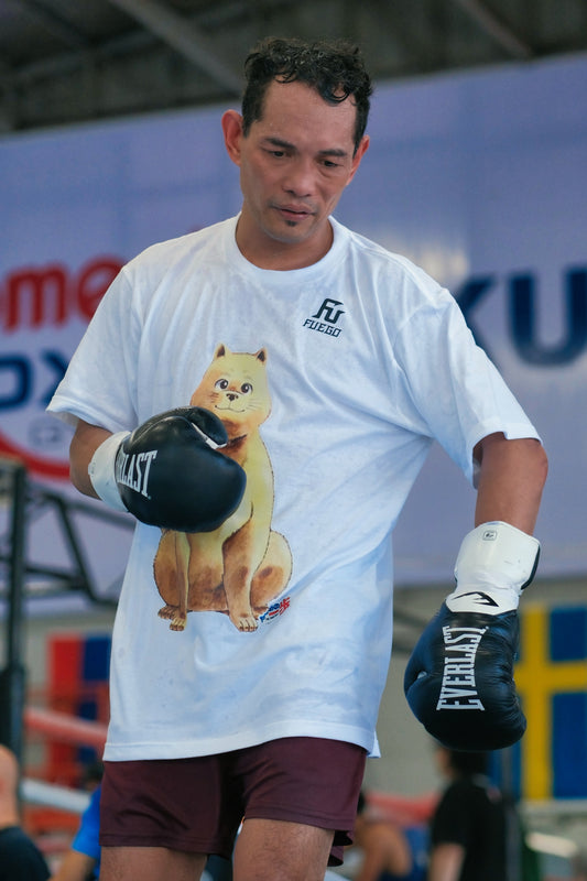 Hajime no Ippo × FUEGO
Wanpo Ver.
5.6 oz Heavyweight T-Shirt
【Pre-order item: Scheduled to ship on January 9】