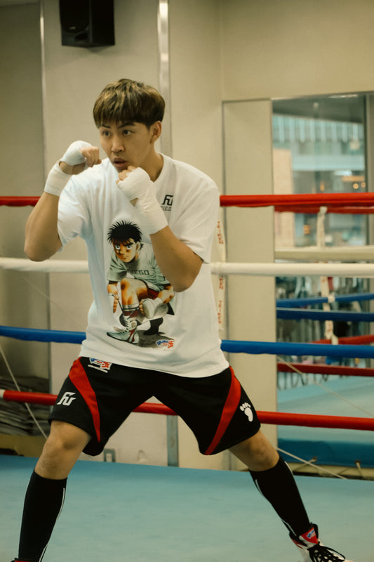 第一神拳×FUEGO 幕之内一歩版 5.6盎司重磅T恤