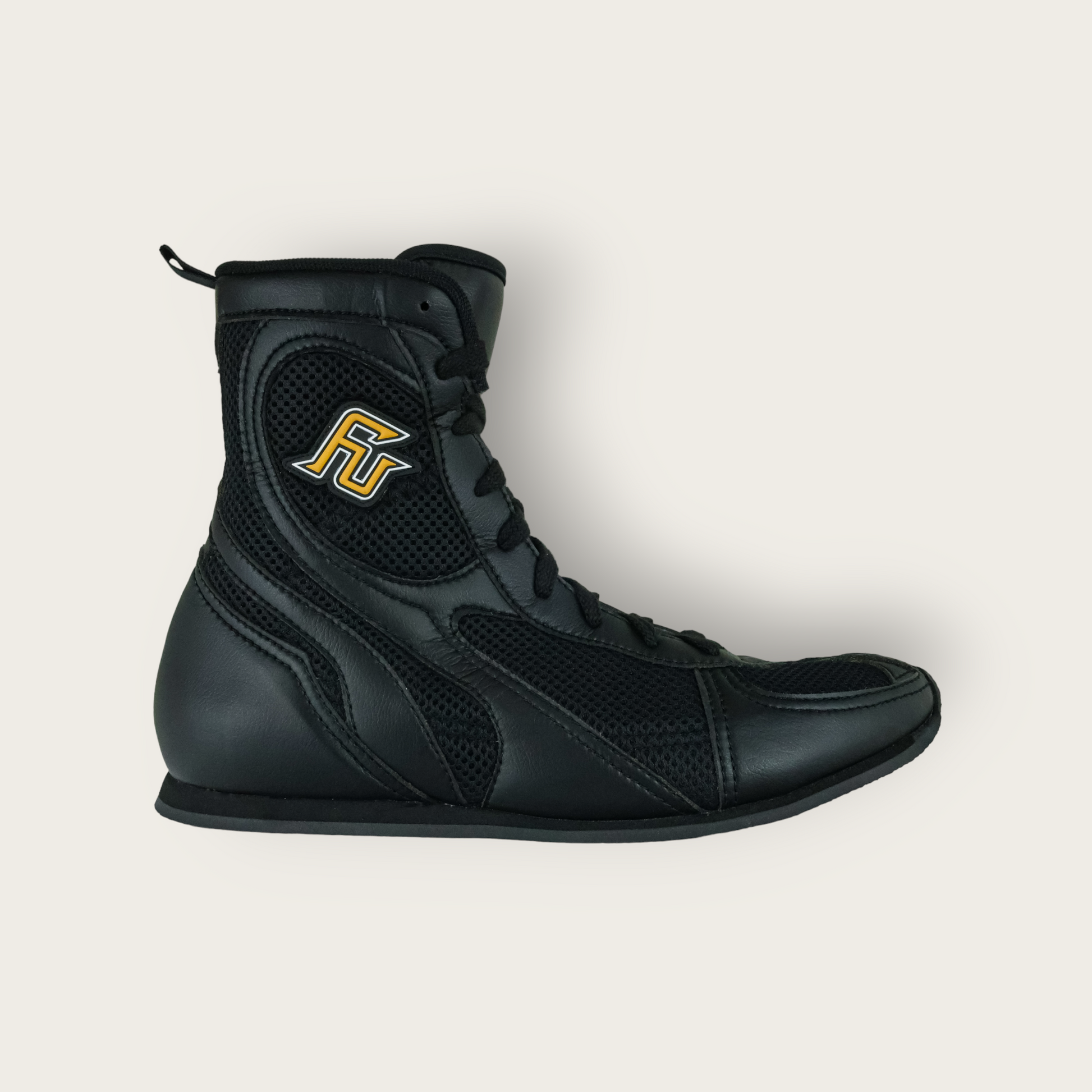 SUPER ESTRELLA MODEL Boxing Shoes 7 COLORS BASIC SERIES Black Black FUEGO Global Commerce