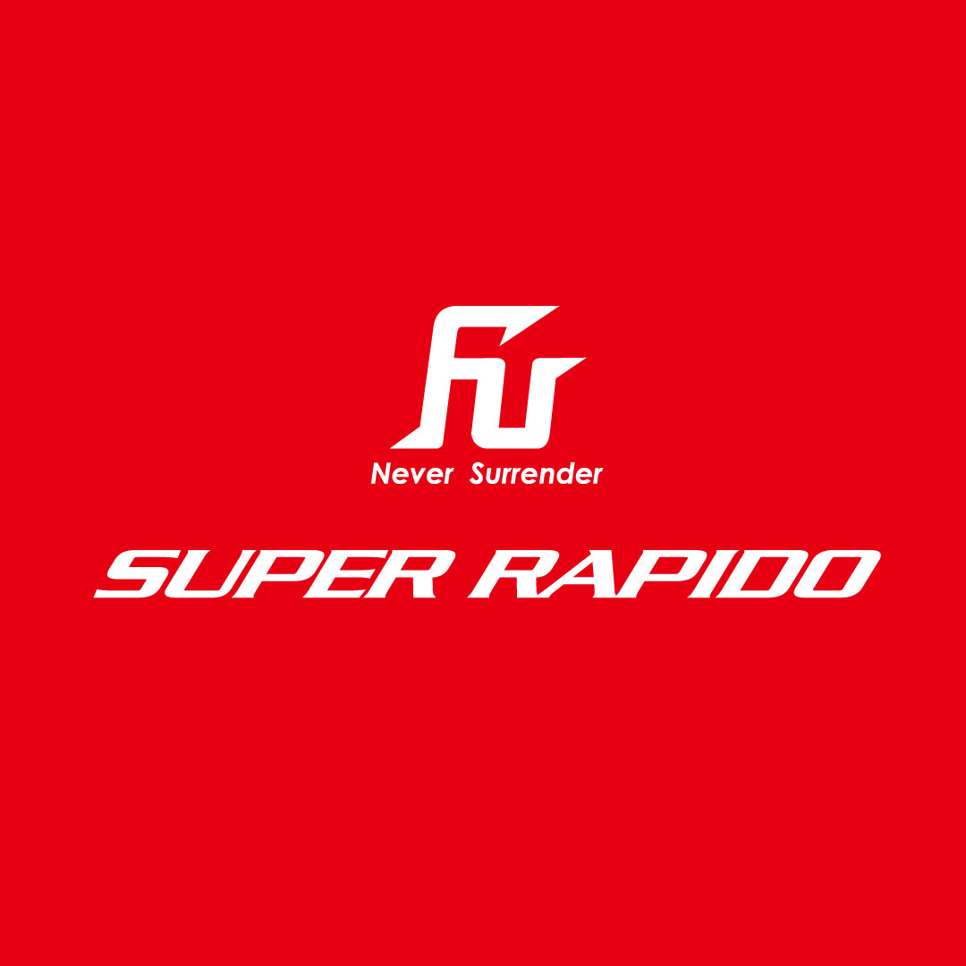 SUPER RAPIDO MODEL トレーニングシューズ [Red ✕ Black Enamel] -