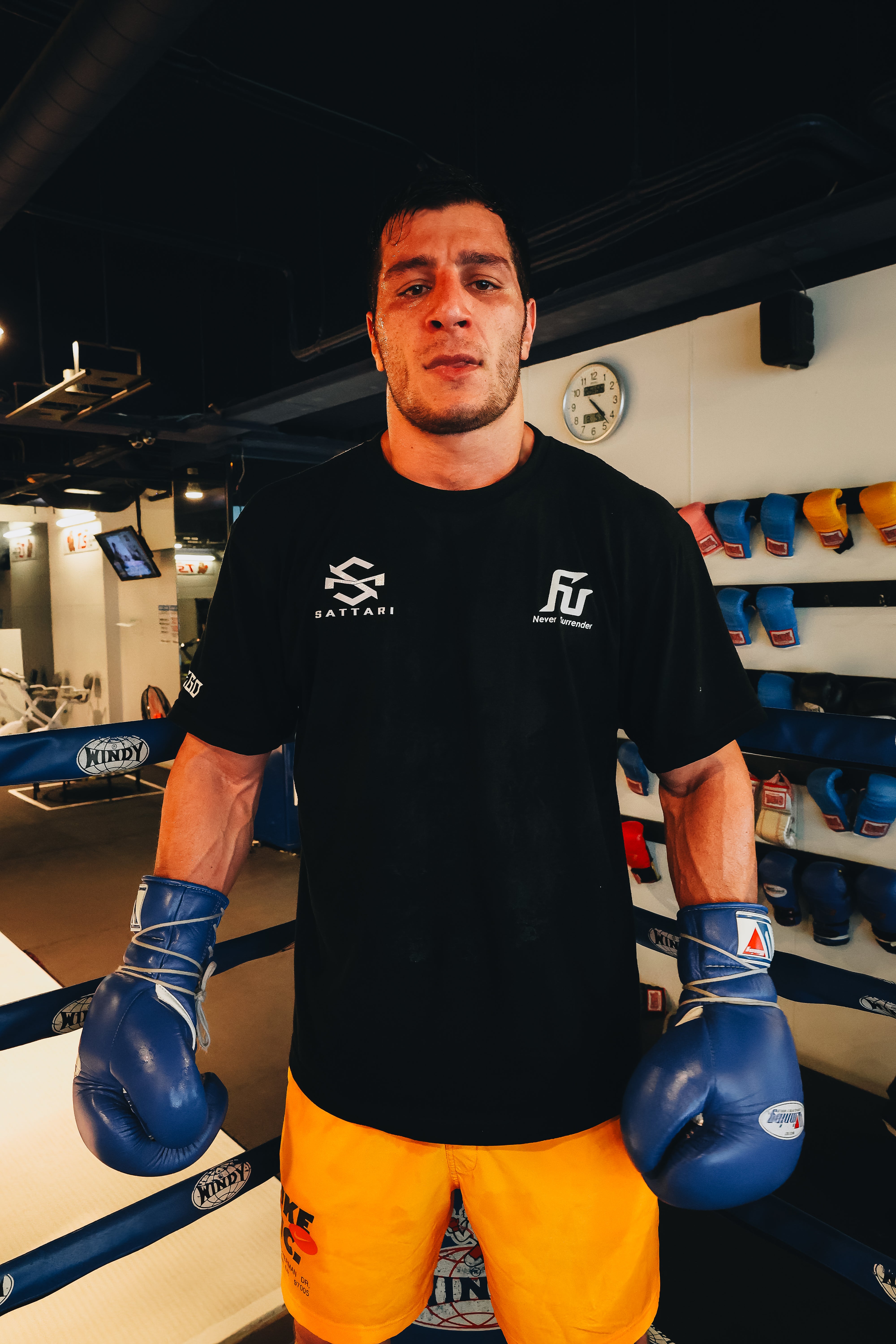 マハムード サッタリ×FUEGO 【LAST SAMURAI】LOGO T-SHIRTS [Black