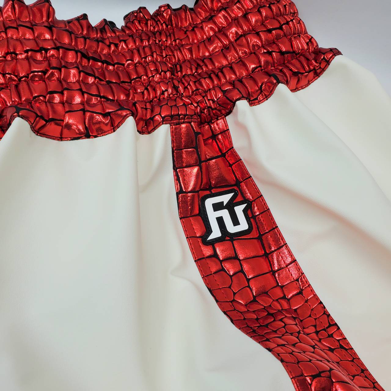 GRIT BOXING LONG SHORTS WHITE ボクシングショーツ GRIT BOXING LONG SHORTS WHITE ボクシングショーツ