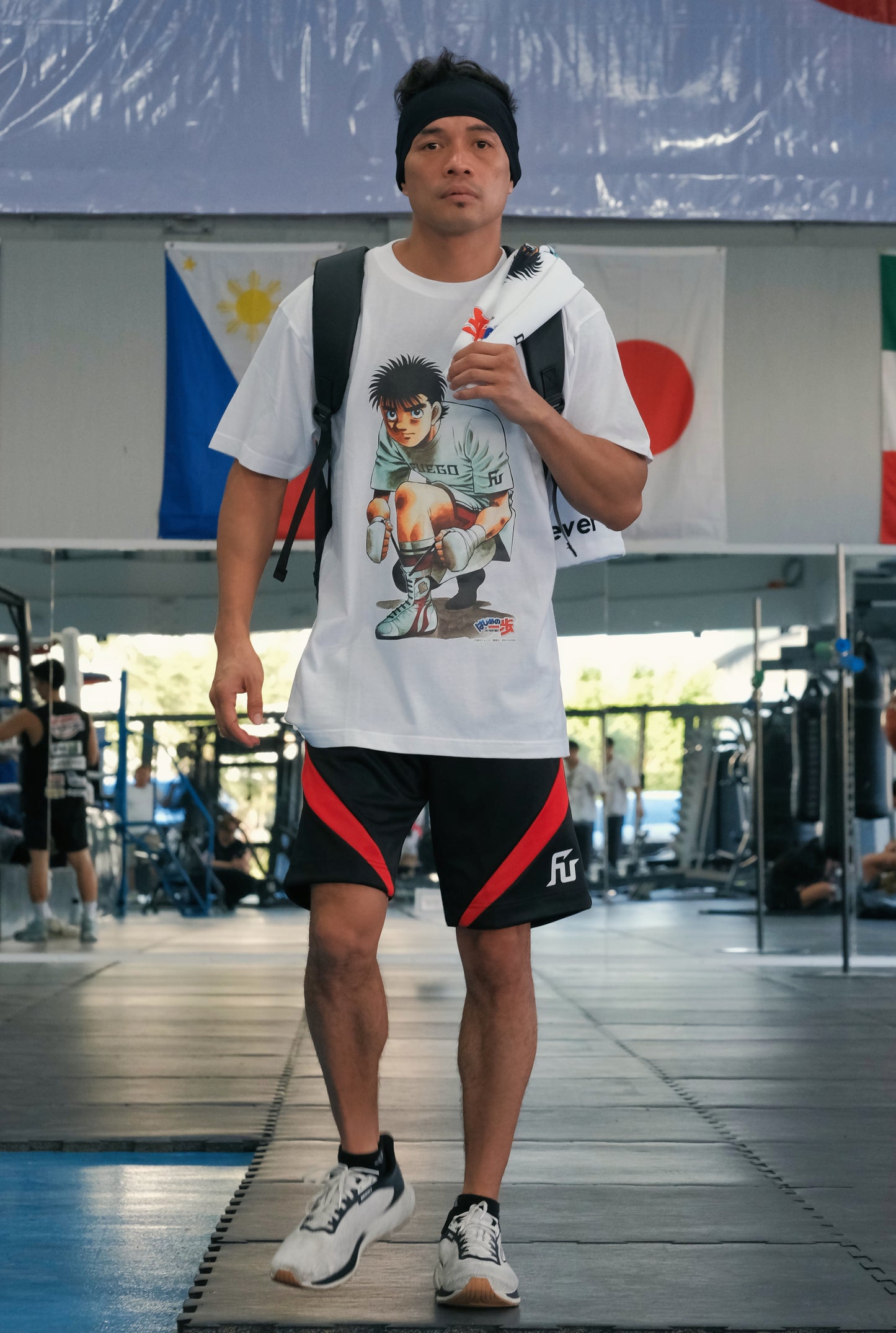 はじめの一歩×FUEGO 幕之内一歩Ver. 5.6オンス ヘビーウェイトＴシャツ