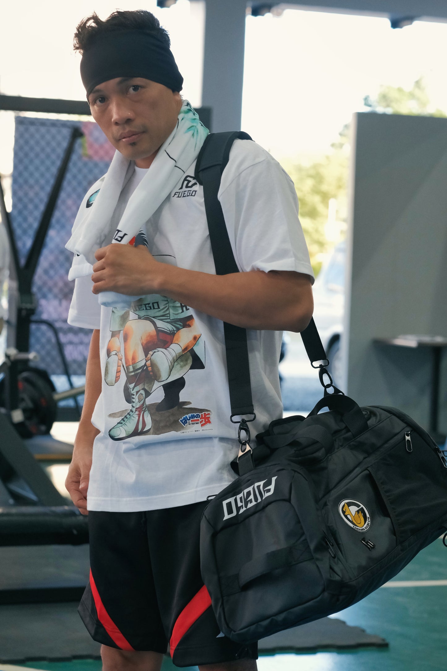 はじめの一歩×FUEGO 鴨川ボクシングジムVer. 3WAYジムバッグ【予約商品：発送予定日：1月9日】
