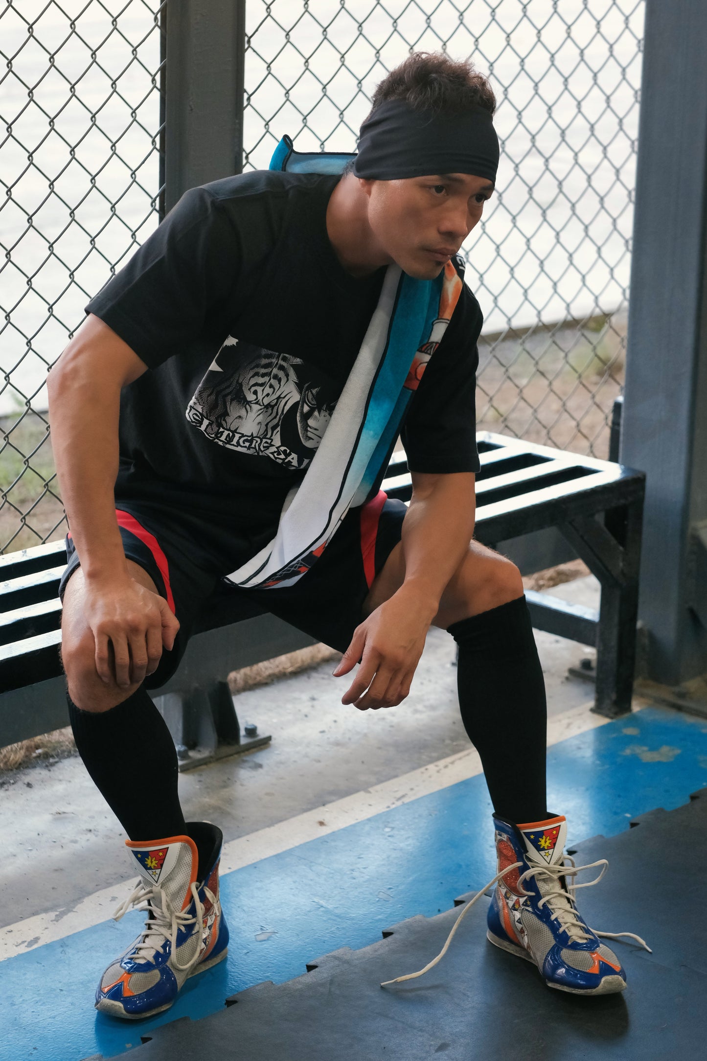 Hajime no Ippo × FUEGO
Takeshi Sendo Ver.
5.6 oz Heavyweight T-Shirt
【Pre-order item: Scheduled to ship on January 9】