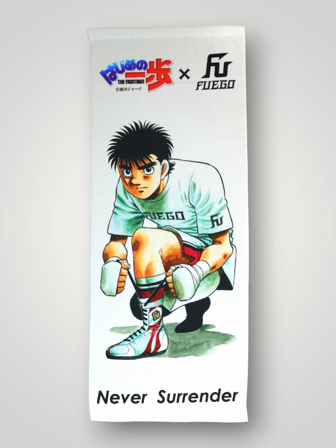 Hajime no Ippo × FUEGO Face Towel Ippo Makunouchi Ver. 【Pre-order item: Scheduled to ship on January 9】