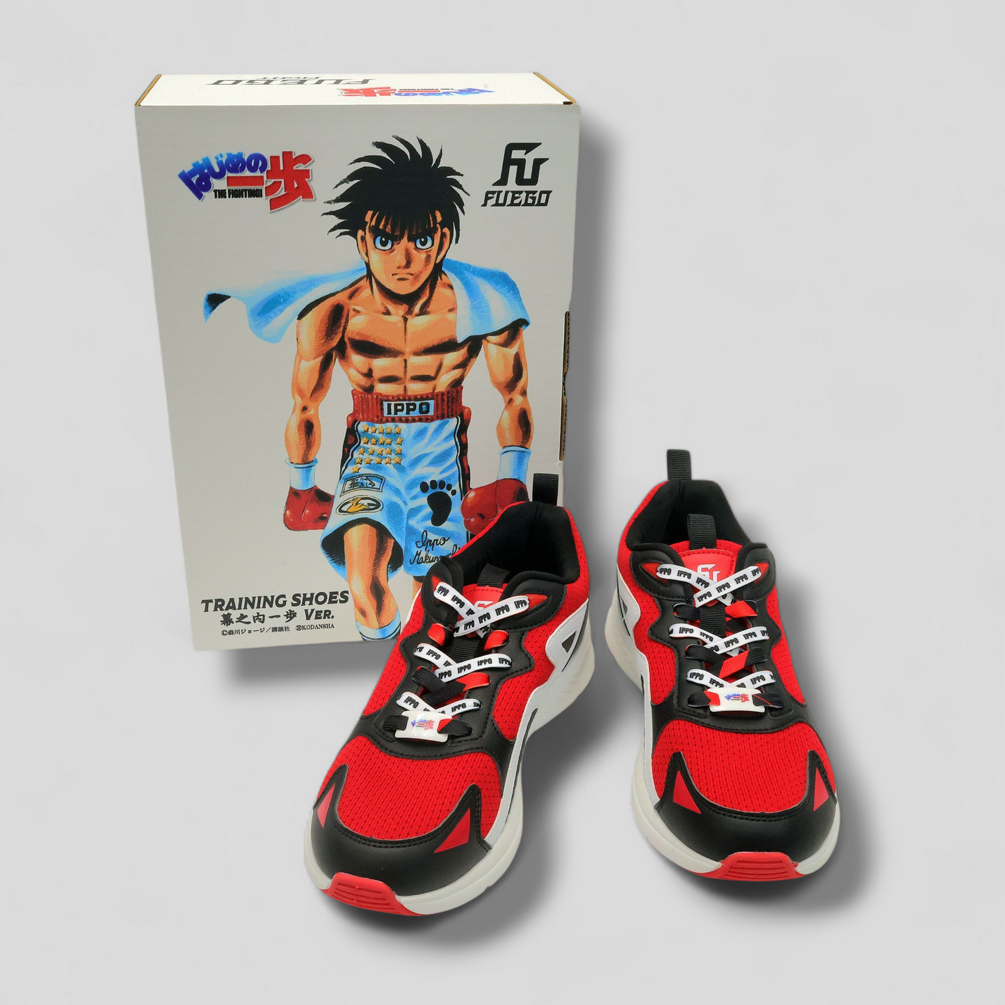 第一神拳×FUEGO 幕之内一歩版 训练鞋